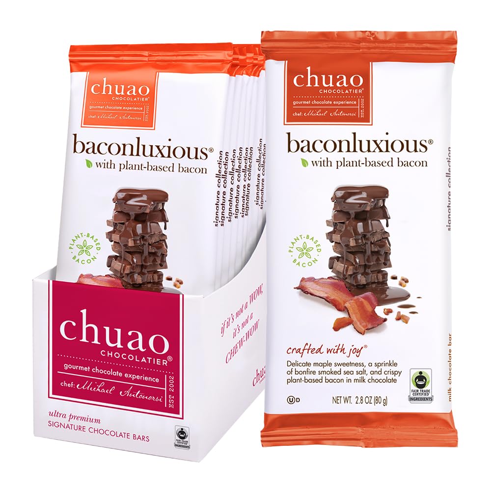 Chuao Chocolatier Ravishing Rocky Road Milk Chocolate Bars | Gourmet Almond Vegan Marshmallows Artisan No Preservatives | 10 Pack (2.8 oz each)