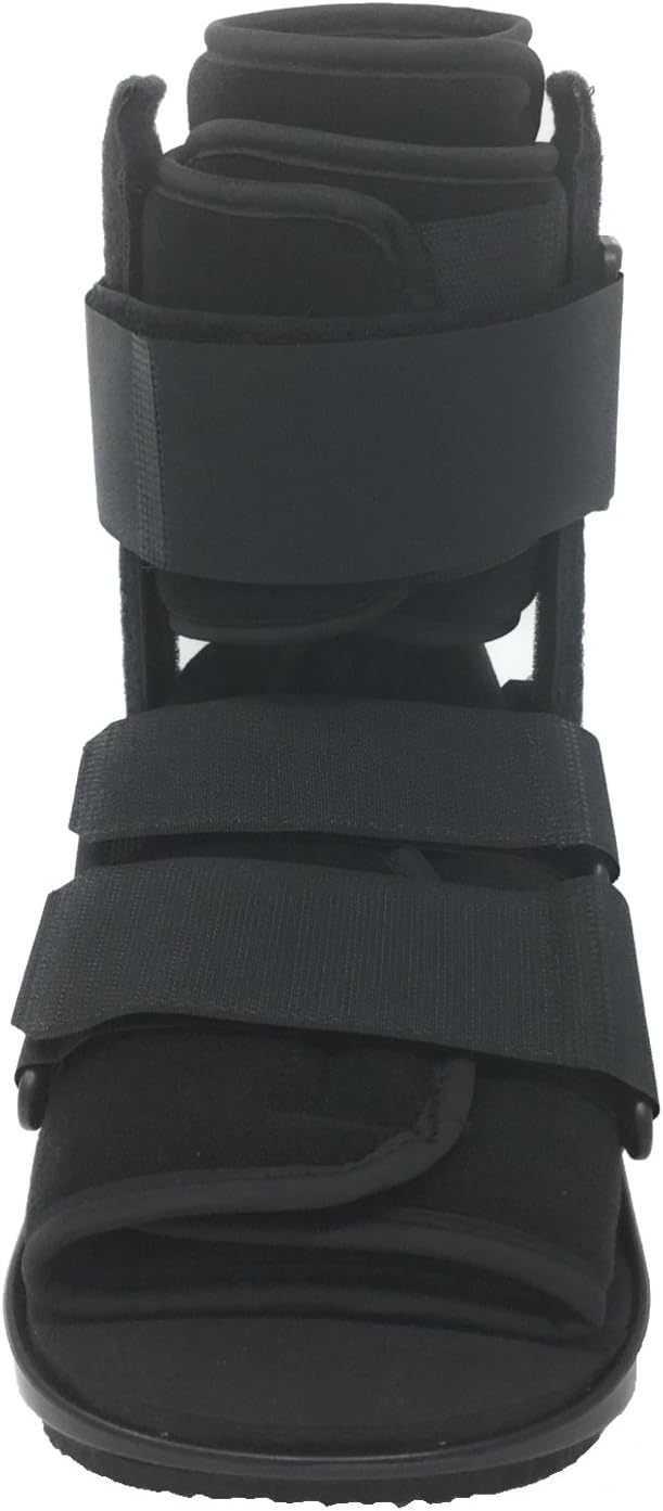 OTC Walker Boot Delux Short Low Top Leg Cast, Black, X-Small
