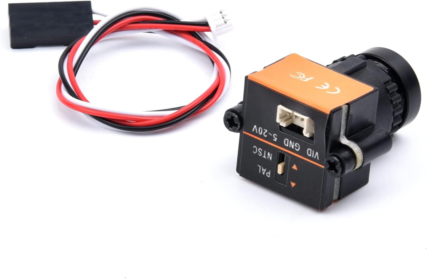 Readytosky Mini 1000TVL FPV Camera 1/3 CCD 110 Degree 2.8mm Lens | NTSC PAL Switchable Camera for FPV Drones DIY Parts