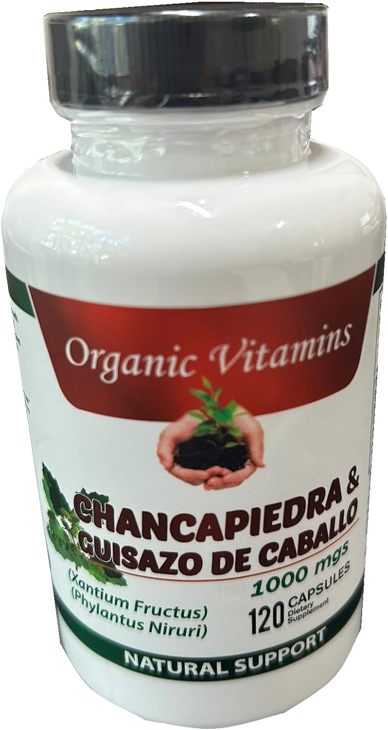 Guisazo de Caballo and Chancapiedra by Life Naturals 120 caps chanca Piedra Pure