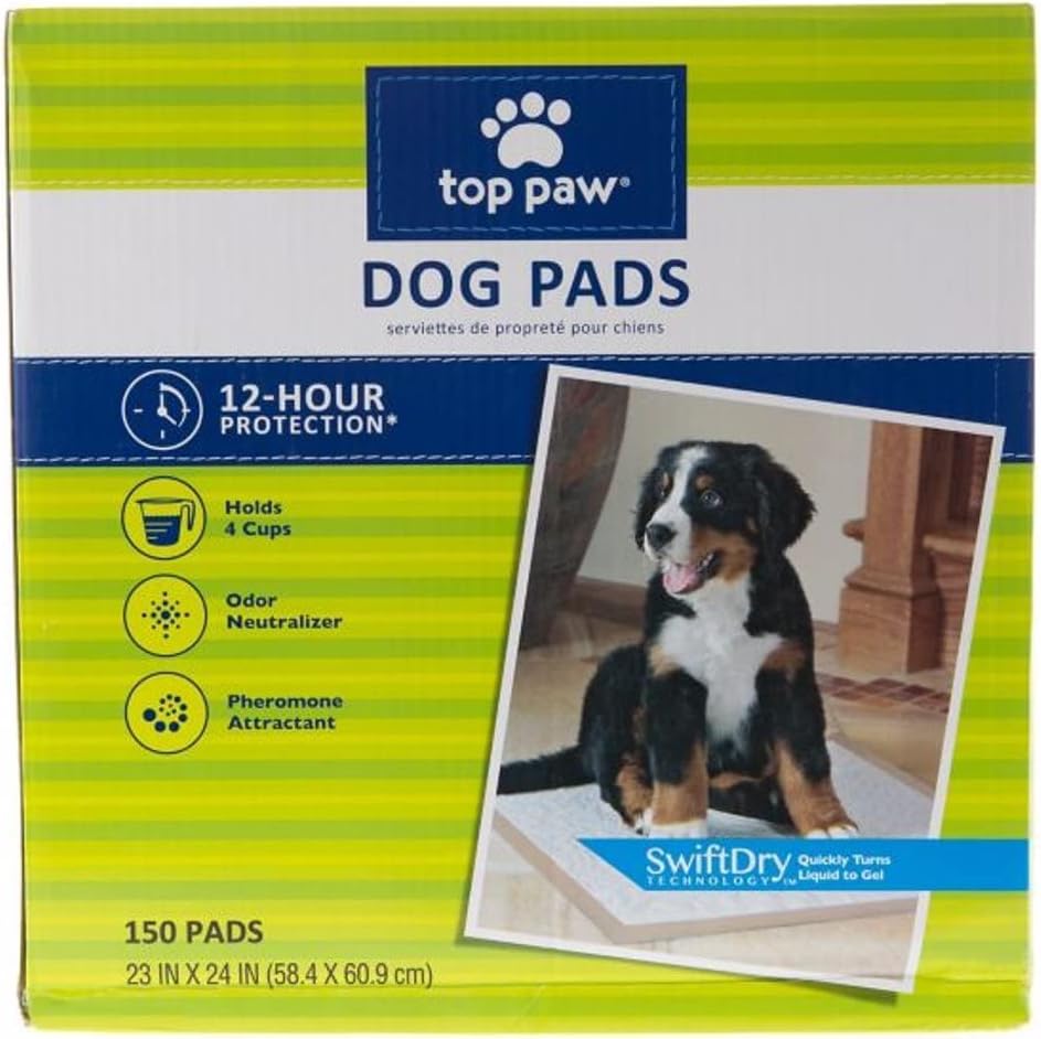 Top Paw Dog Pads - 150 Count