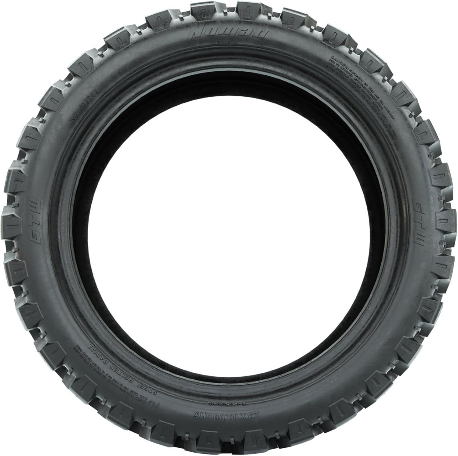 GTW Nomad 22 Inch All Terrain Radial Golf Cart Tire | 22x11-R12 | Steel Belted Radial Construction | Lift Kit Required | Universal Fitment for 12