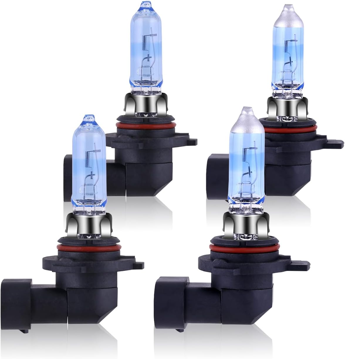 NEWBROWN H11 Headlight Bulb Halogen 5000K Super White Light Long Life Replacement PGJ19-2 12V/55W (H11, 2 Pack)
