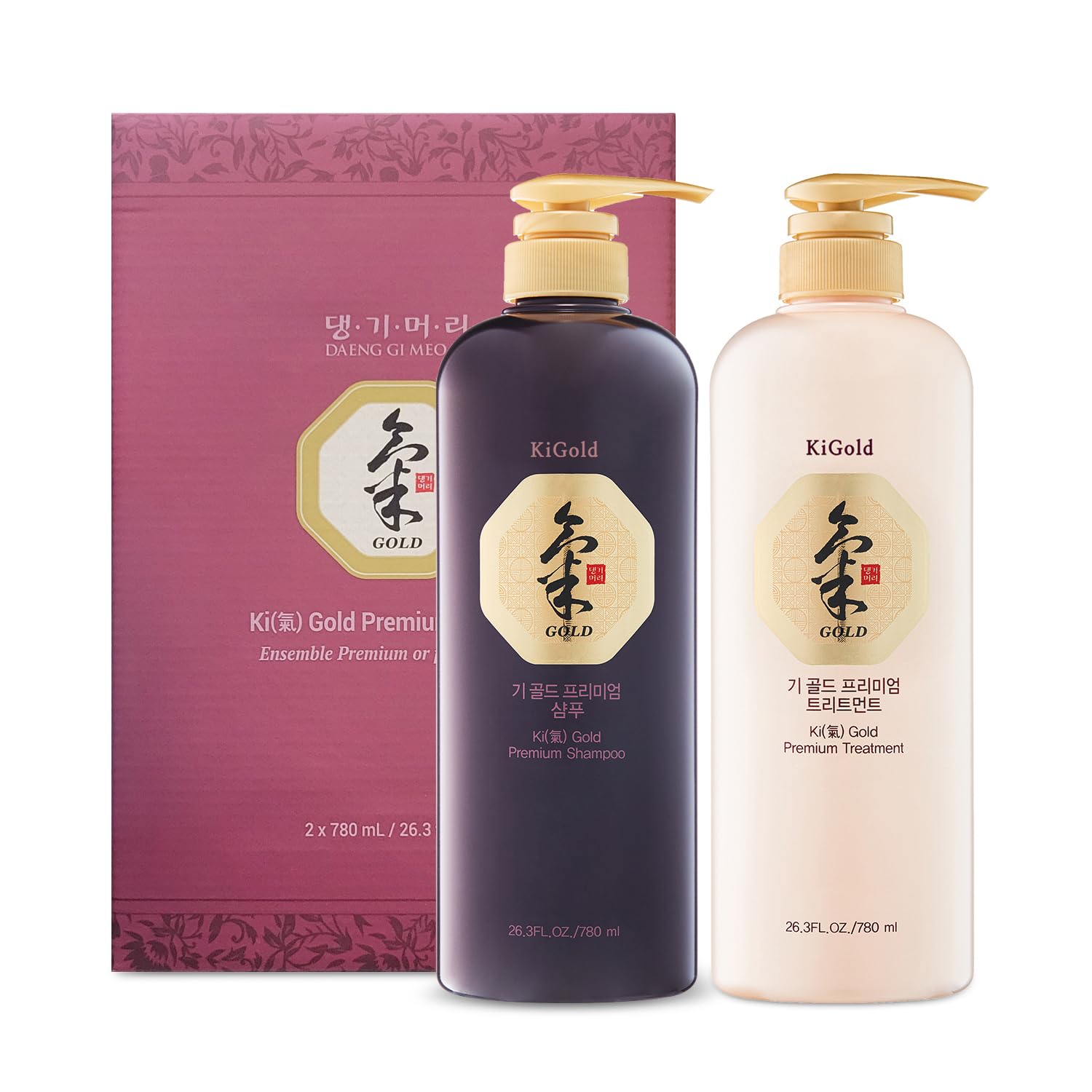 Daeng Gi Meo Ri Ki Gold Premium Shampoo and Treatment Set
