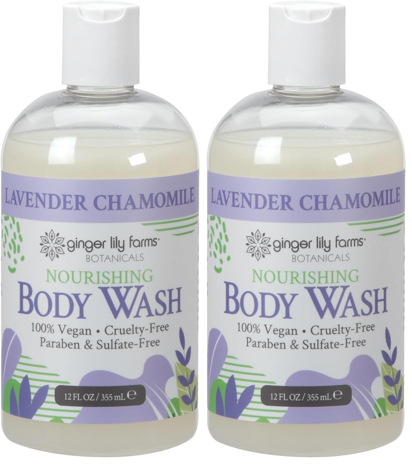 Ginger Lily Farms 1 gal Nourishing Body Wash, Citrus Blend Scent | for Hands, Body & Hair, Moisturizing Wash, Salon Wash, Spa Cleanser, Salon & Spa Essentials, Manicure & Pedicure Supplies