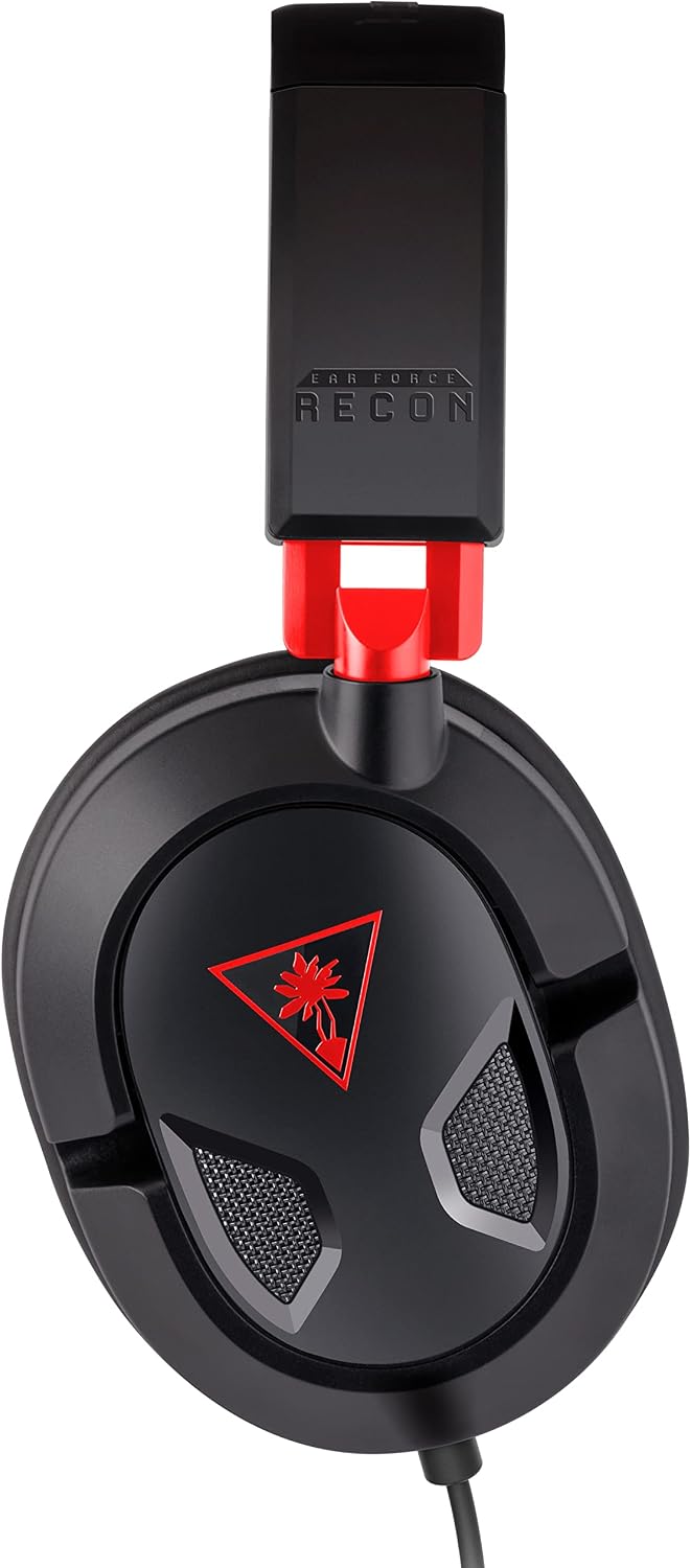 Turtle Beach Recon 50 Wired Multiplatform Gaming Headset for Xbox, PS5, PC | Xbox Series X|S, Xbox One, PlayStation, PS4, Mobile, Removable Mic, 40mm Speakers, In-Line Controls, Lightweight, Black Green