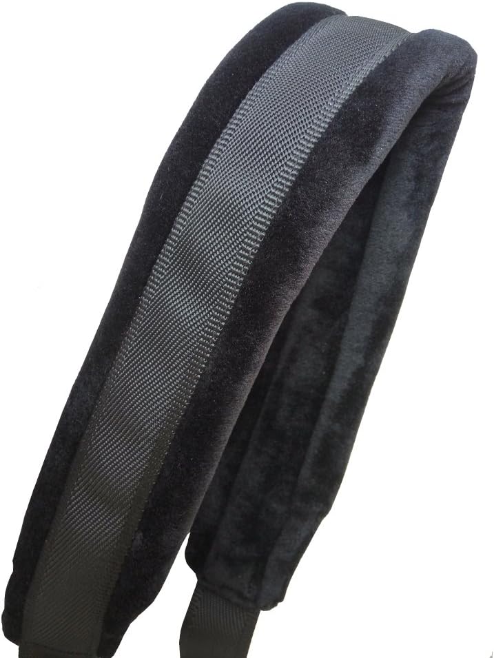 Xinlink Professional Black Soft Padded Saxophone Neck Strap with Snap Hook for Alto Tenor Soprano Baritone Sax Music Accessories