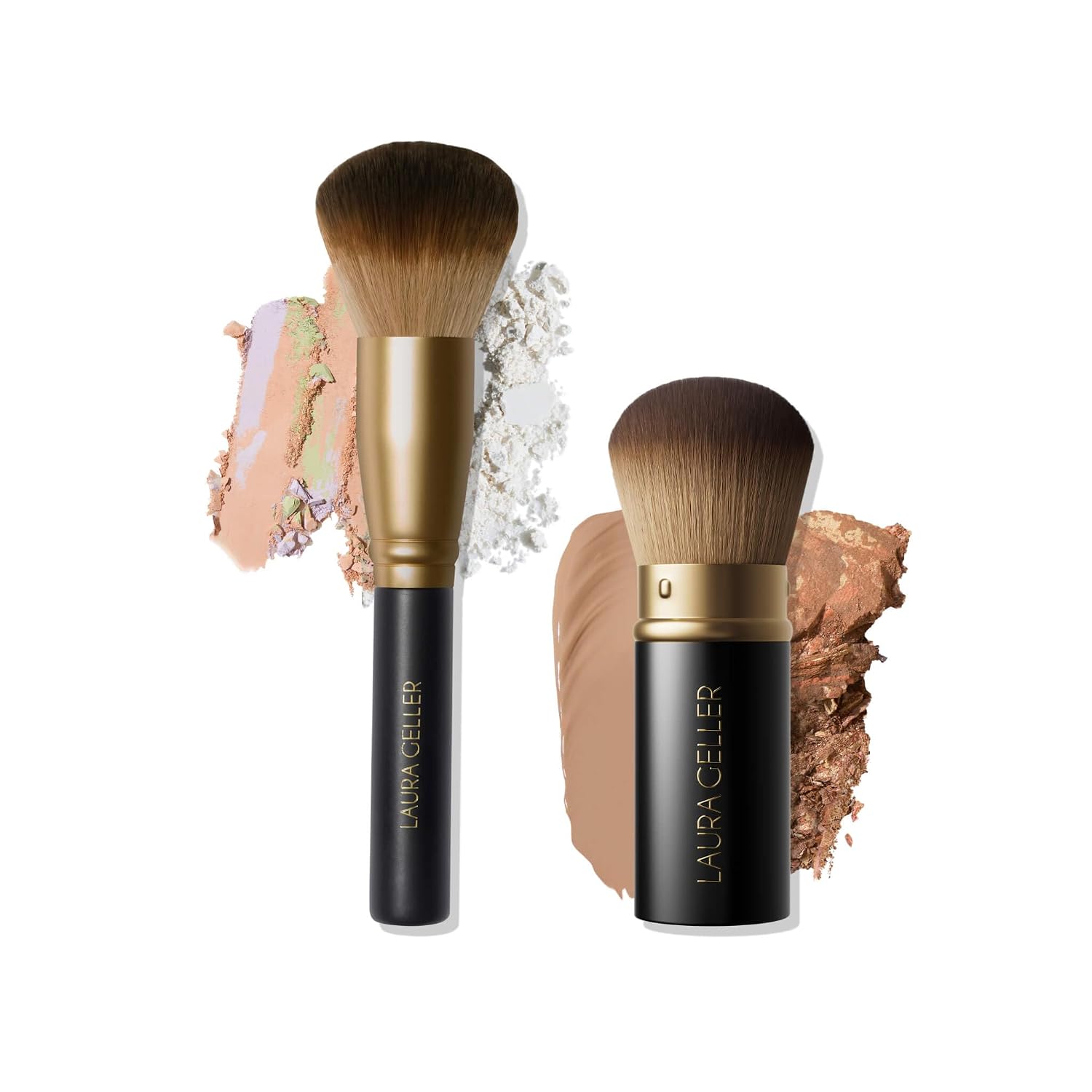 LAURA GELLER NEW YORK Makeup Brushes - Retractable Angled Kabuki Brush