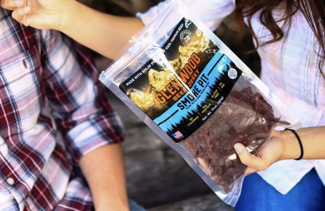 Glenwood Jerky 10oz 100% Beef Jerky (SMOKE PIT)