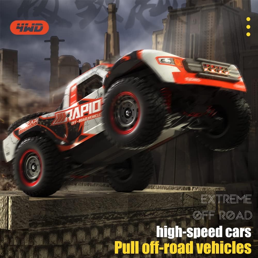 1/14 Hobby RC Truck for Adults, 30 MPH High Speed Remote Control 4WD Car