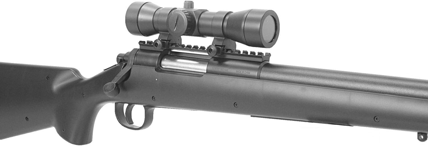 BBTac Airsoft Sniper Rifle M61 - Bolt Action Powerful Spring Airsoft Gun, Extreme Power Accurate Sniping with .20g 6mm BBS Ammo