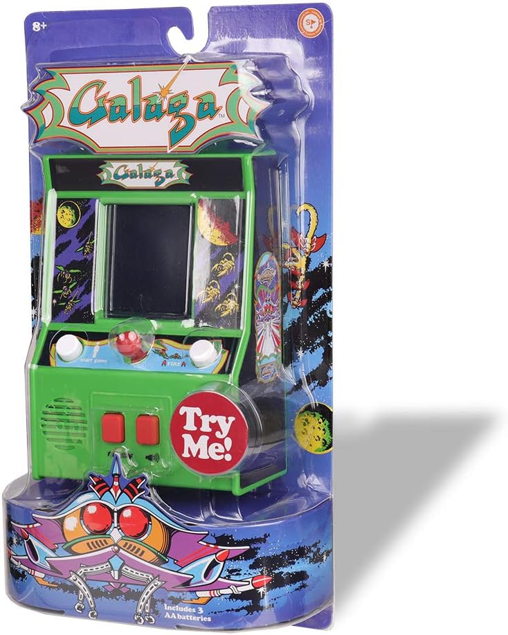 Basic Fun Galaga Mini Arcade Game (4C Screen)