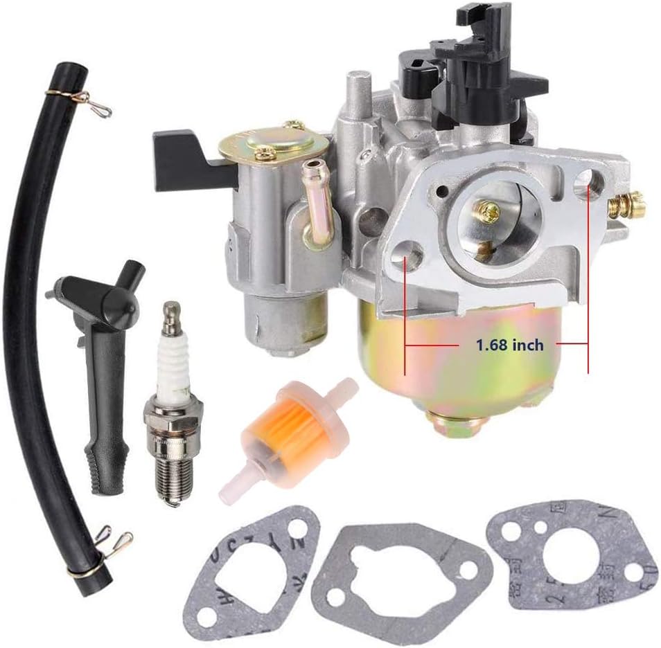 212cc carburetor Carb for Harbor Freight Predator 212cc R210 6.5HP 7HP OHV Horizontal Engine replace Models 68121 69727 68120 69730 carb with Spark
