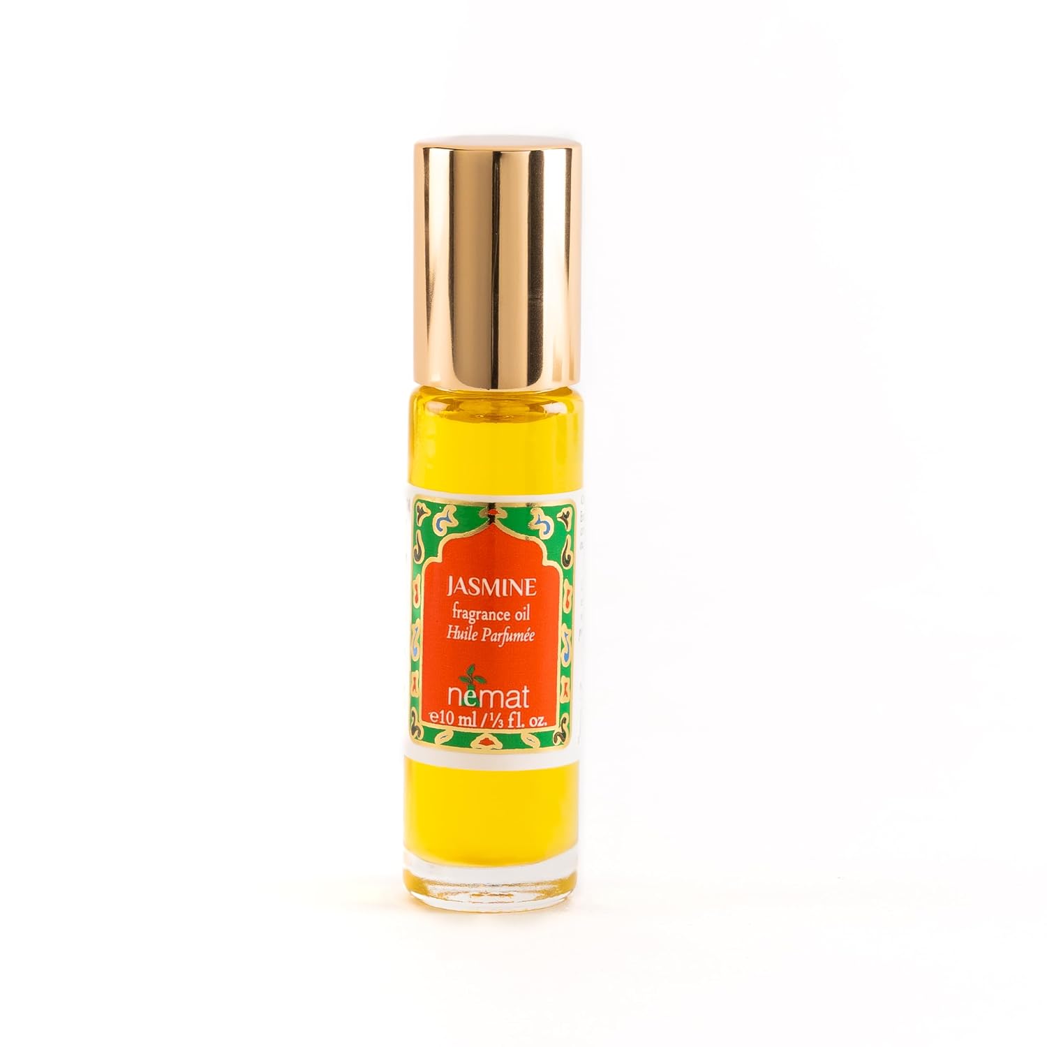 Nemat Amber Perfume Oil Roll-On for Women & Men, 10 ml | Long lasting fragrance, Alcohol free, Essential oil based, Vegan formula, Clean scent, Unisex body oil