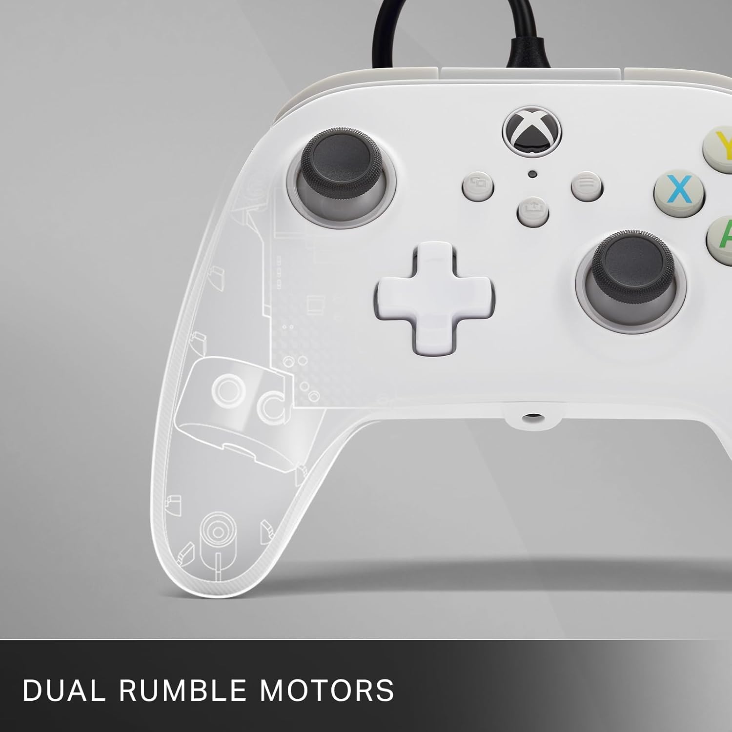 PowerA Wired Controller for Xbox Series X|S - blue, gamepad, video game/gaming controller, works with Xbox One, Officially Licensed