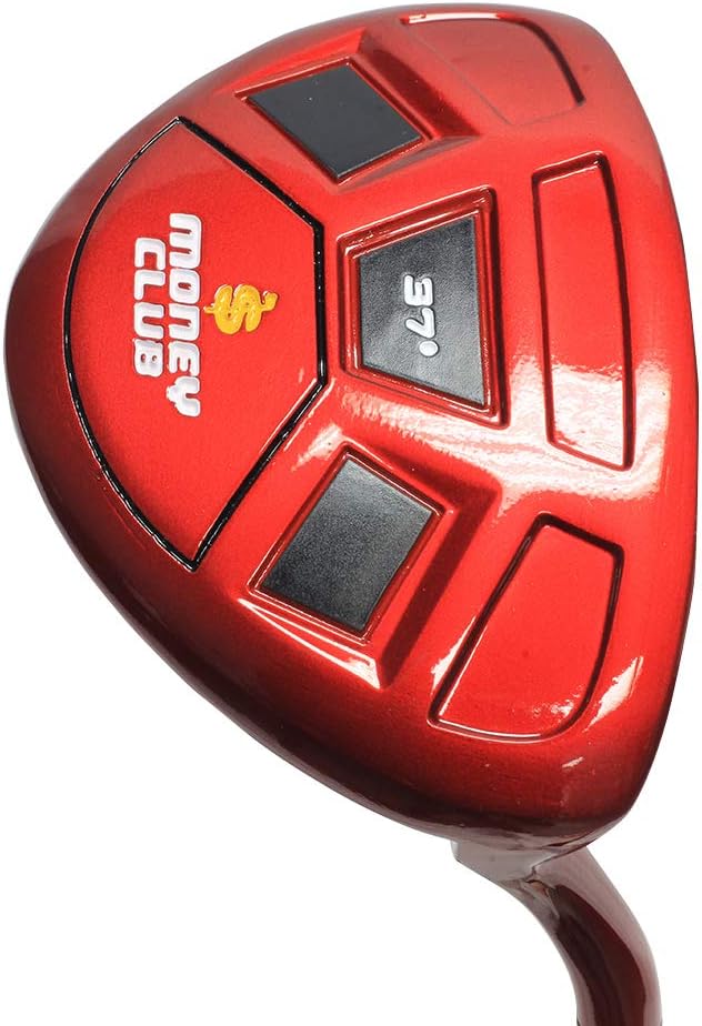 Right Handed Men's Money Club 37° Degree Fire Red Golf Chipper Save Easy Strokes
