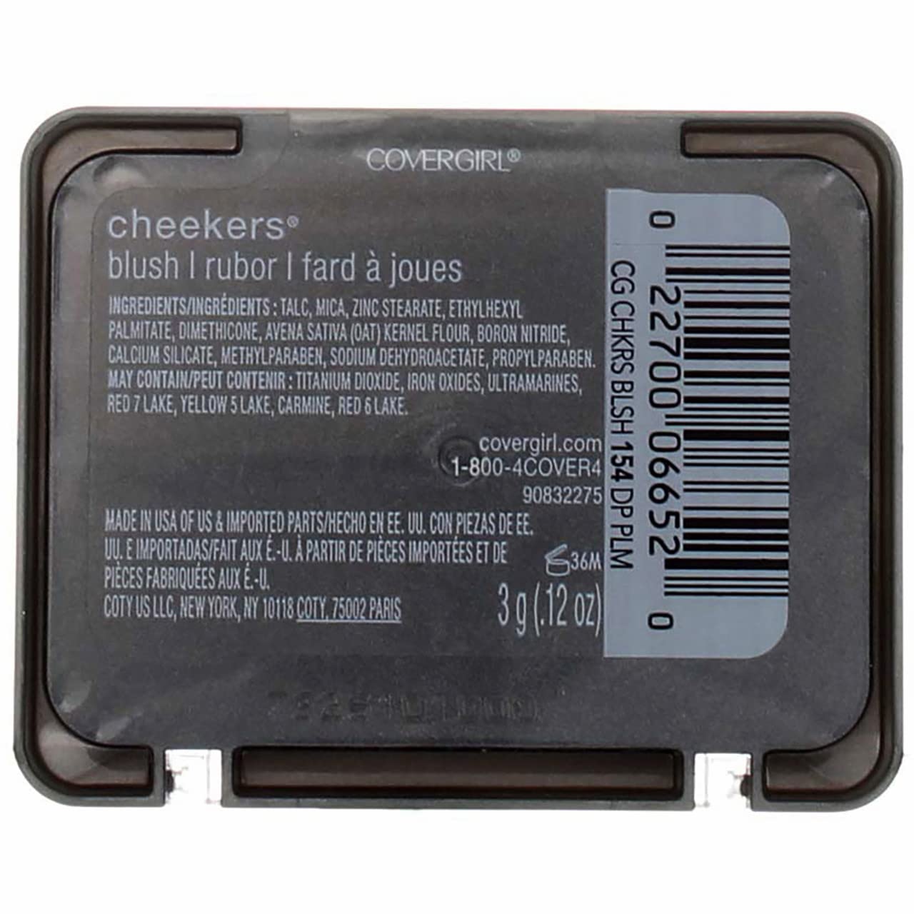 Cover Girl Blush Cheekers (L) Deep Plum