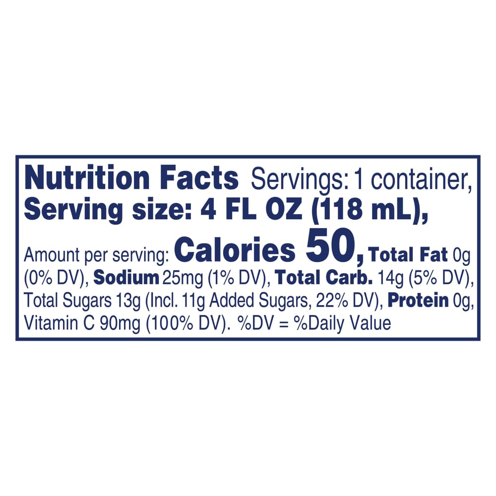 Ocean Spray Cran-Grape Juice Cups 4 Ounce (Pack of 48)