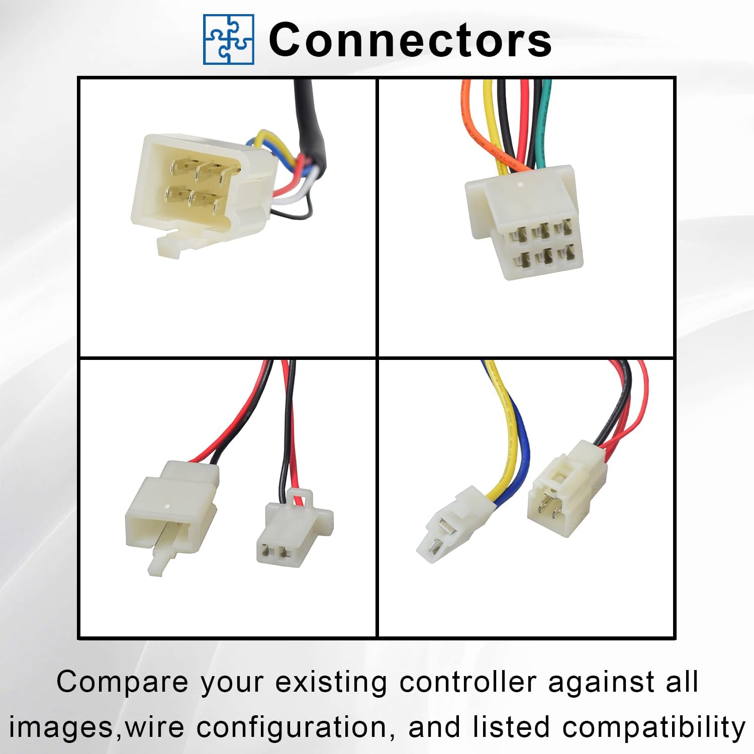 AlveyTech 24 Volt ZK2430-D-FS-ROHS Controller for The Razor MX350 Dirt Rocket Bike (Versions 33-36) - Replacement Motor Speed Control Module with 4-Wire Throttle Connector