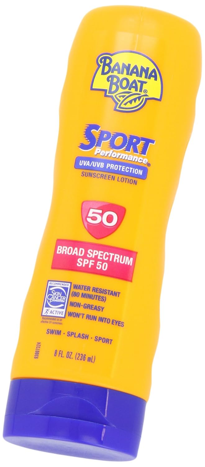 Banana Boat Sport SPF 50 Sunscreen Lotion, 8 Fl Oz