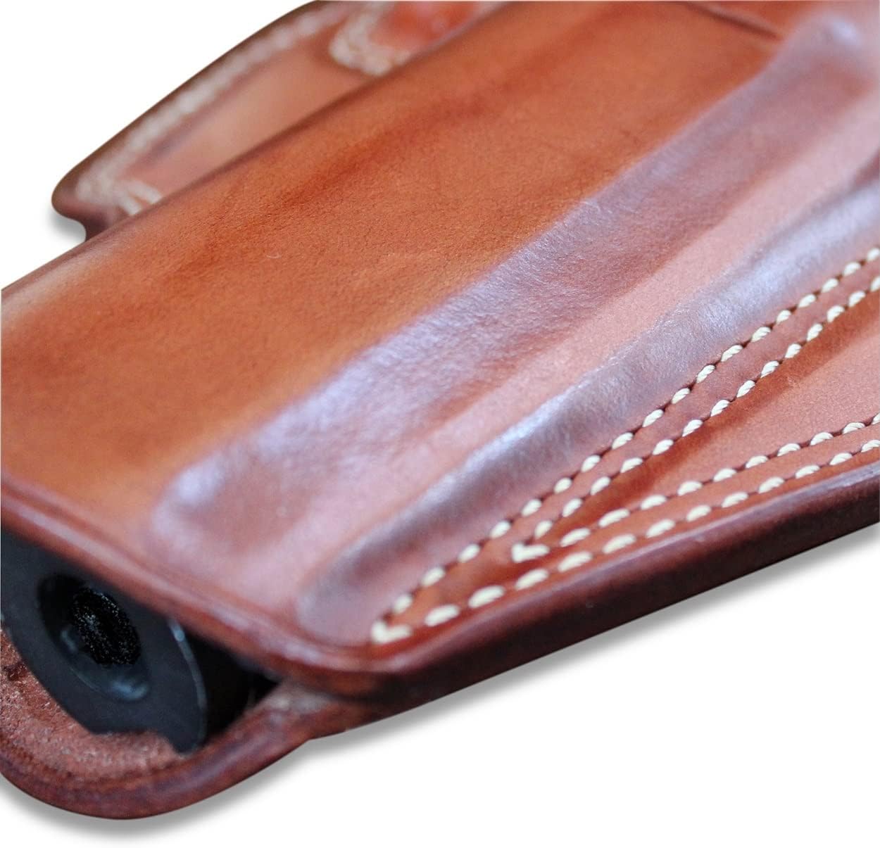 Premium The Ultimate Leather OWB Pancake Holster Fits, Desert Eagle All Calibers with 6” Barrel, Right Hand Draw, Brown Color