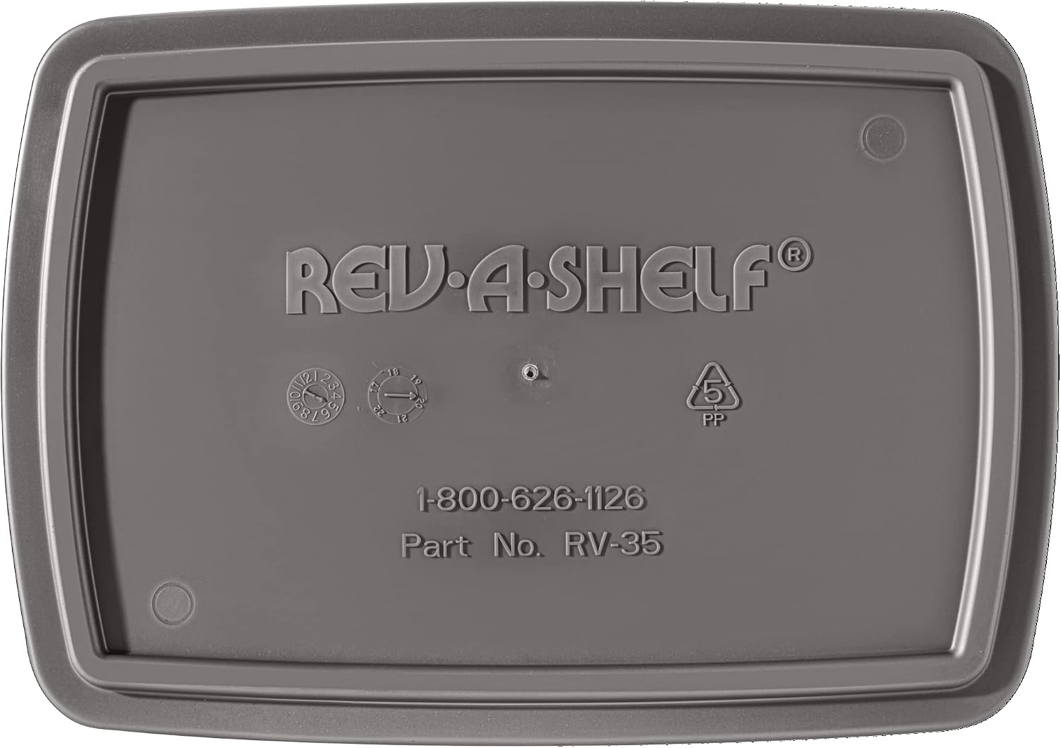 Rev-A-Shelf 35 qt. Polymer Replacement Waste Container (Champagne)