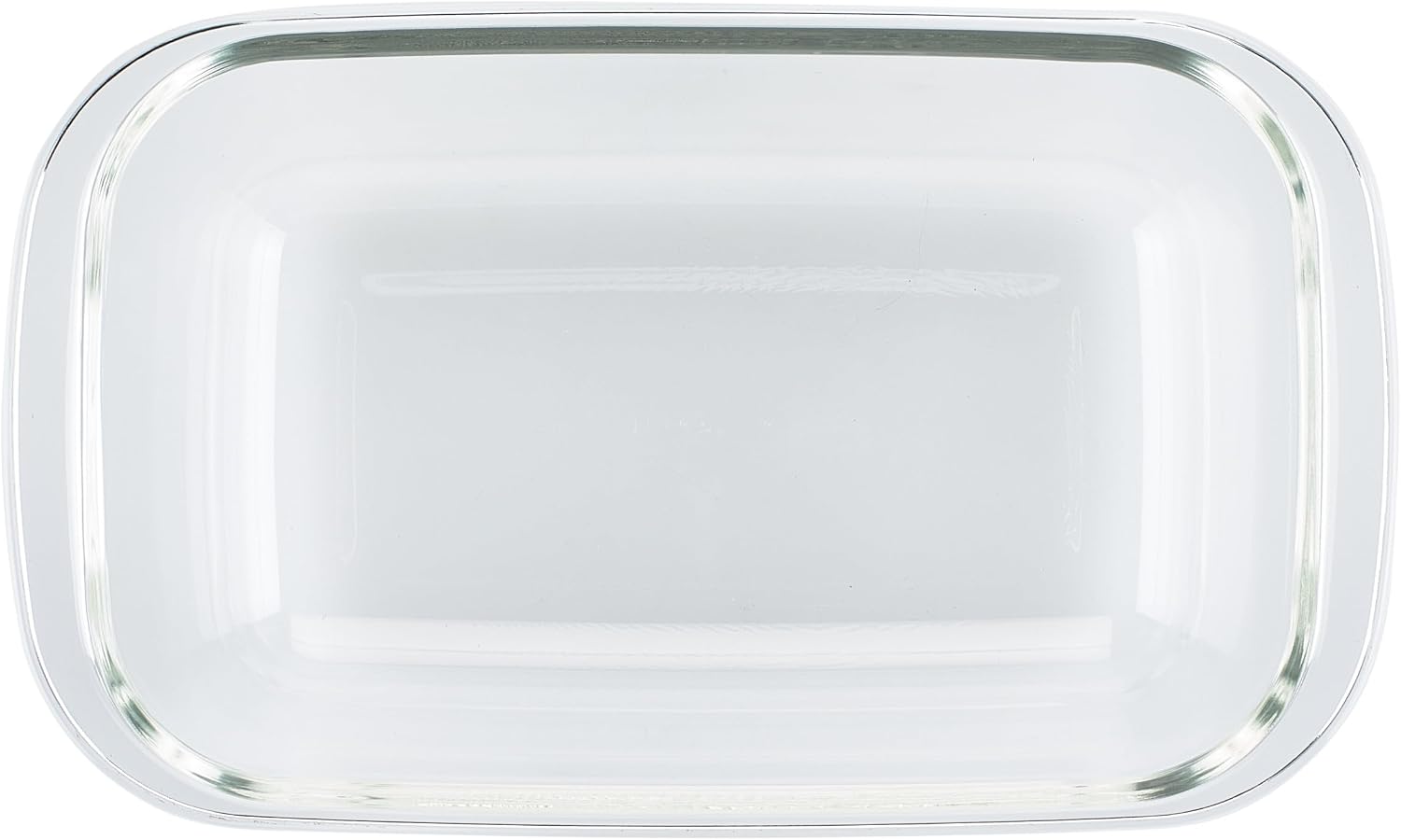 LOCK & LOCK LocknLock Purely Better Glass Round Pie Baking Dish/Food Storage Container with Lid, 9.5 Inch, Clear
