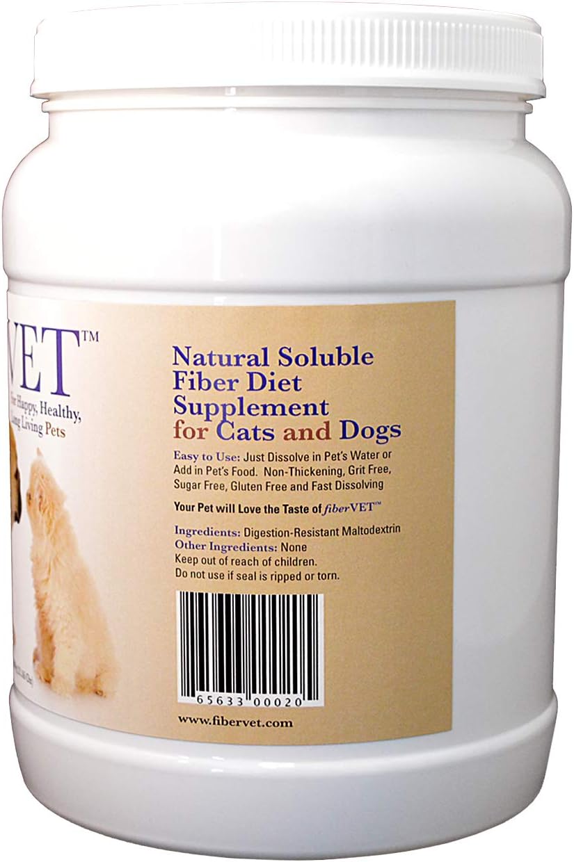 Fiber Supplement for Dogs and Cats - Veterinarian Recommended