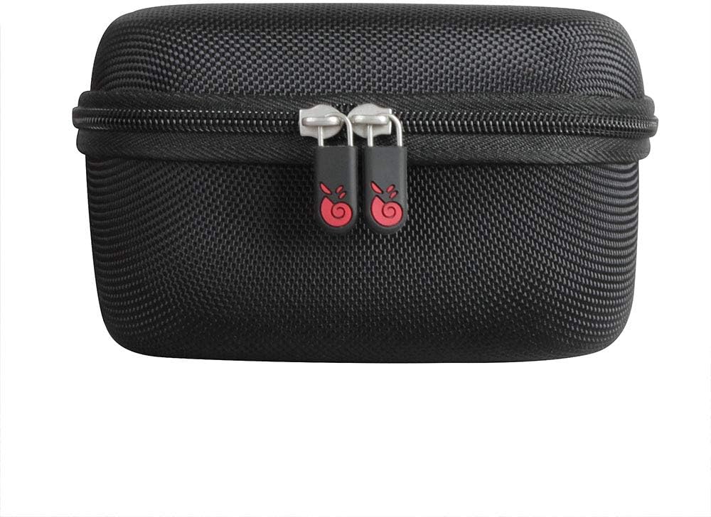 Hermitshell Hard Travel Case for Cricut Easy Press Mini Heat Press Machine (Black+Rosy)