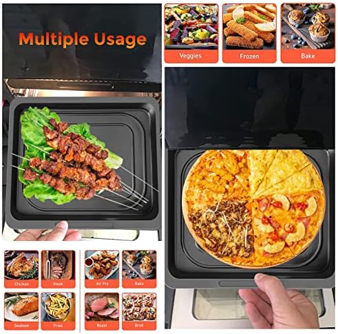 Air Fryer Grill Pan for Instant Vortex Plus10 Quart Chefman 12-Quart 5-in-1 AirFryer Oven