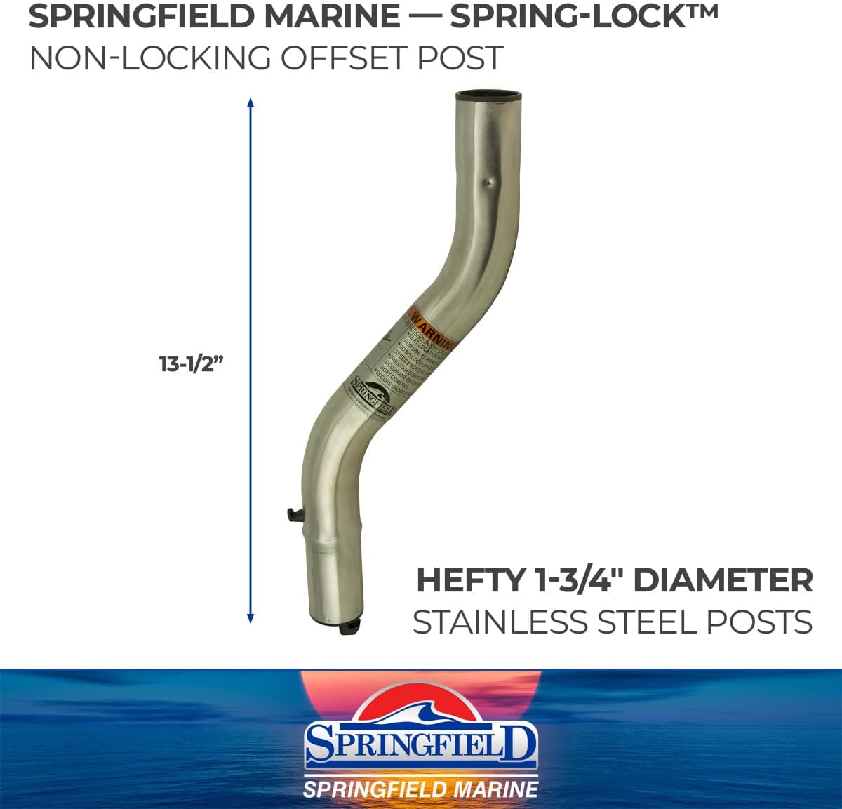 Springfield 1640401 Spring-Lock Offset Extension Post