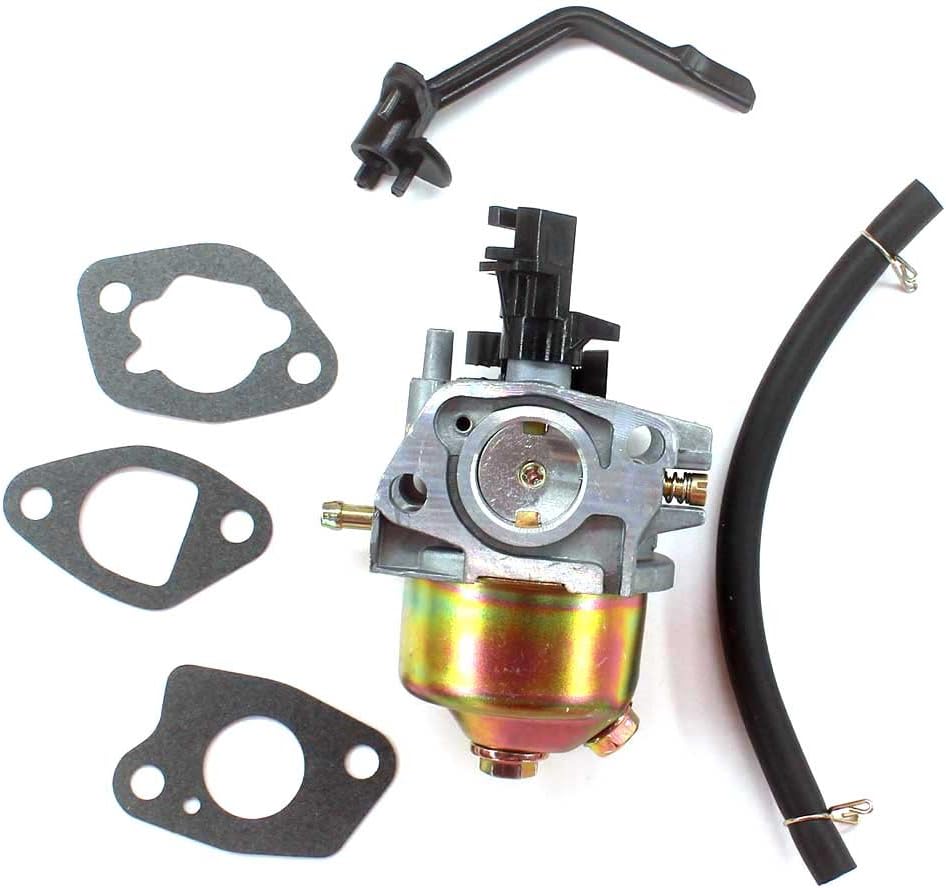 AISEN Carburetor for DuroMax & PowerMax XP3500 XP4400 XP4400E XP4400E-CA MX4500 MX4500E 196CC 200CC 6.5HP 7HP Gasoline Generator Carb Gasket Air