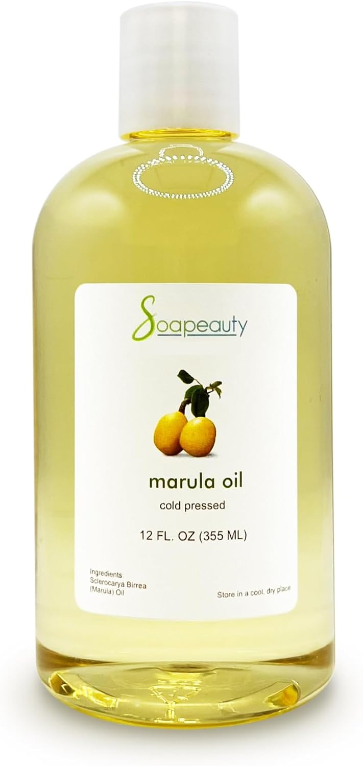 Soapeauty Marula Oil 100% Pure & Natural, Cold Pressed, Rich in Vitamin E & Omega Fatty Acids | Best for Skin, Hair, Face, Nails