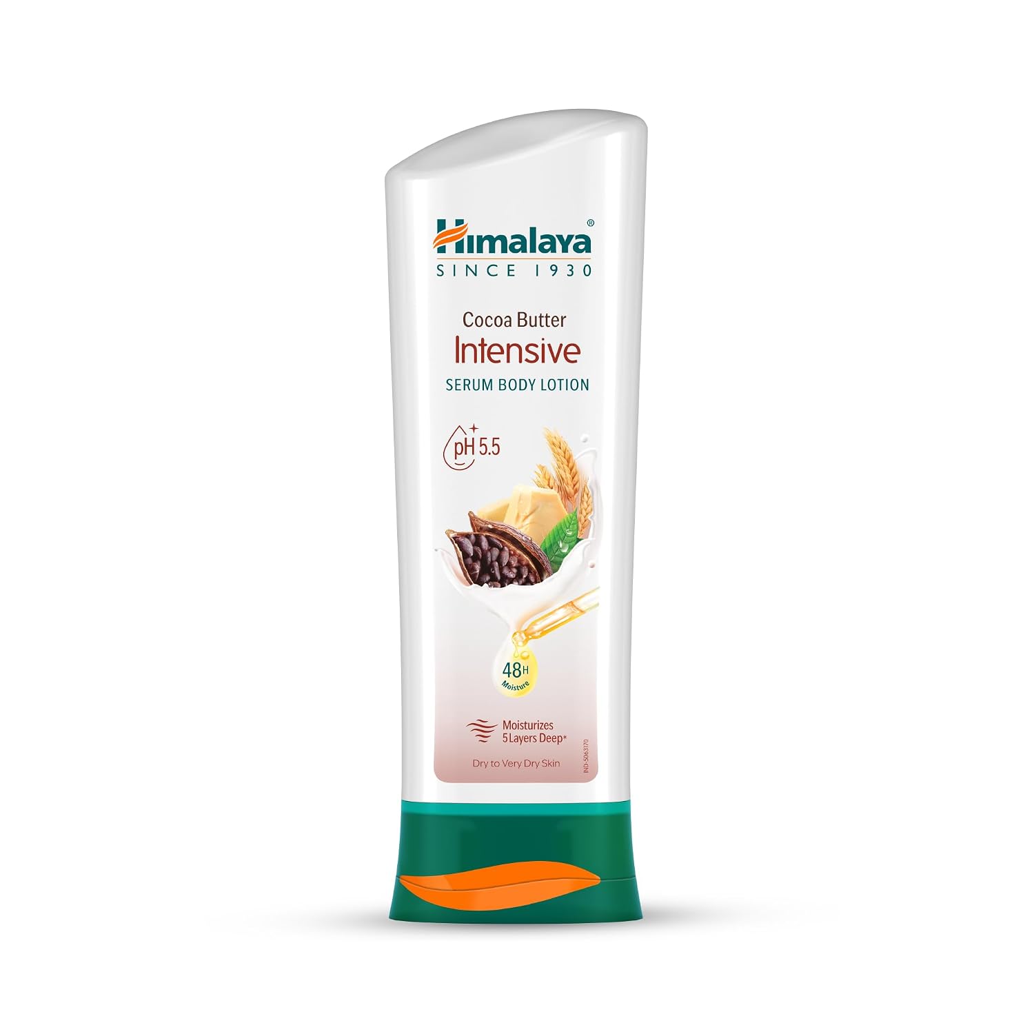 Himalaya Cocoa Butter Intensive Body Lotion, 13.53 oz (400 ml) | Deep Moisturising Cocoa Butter Lotion Formula For Extra Dry Skin & Long-Lasting Hydration