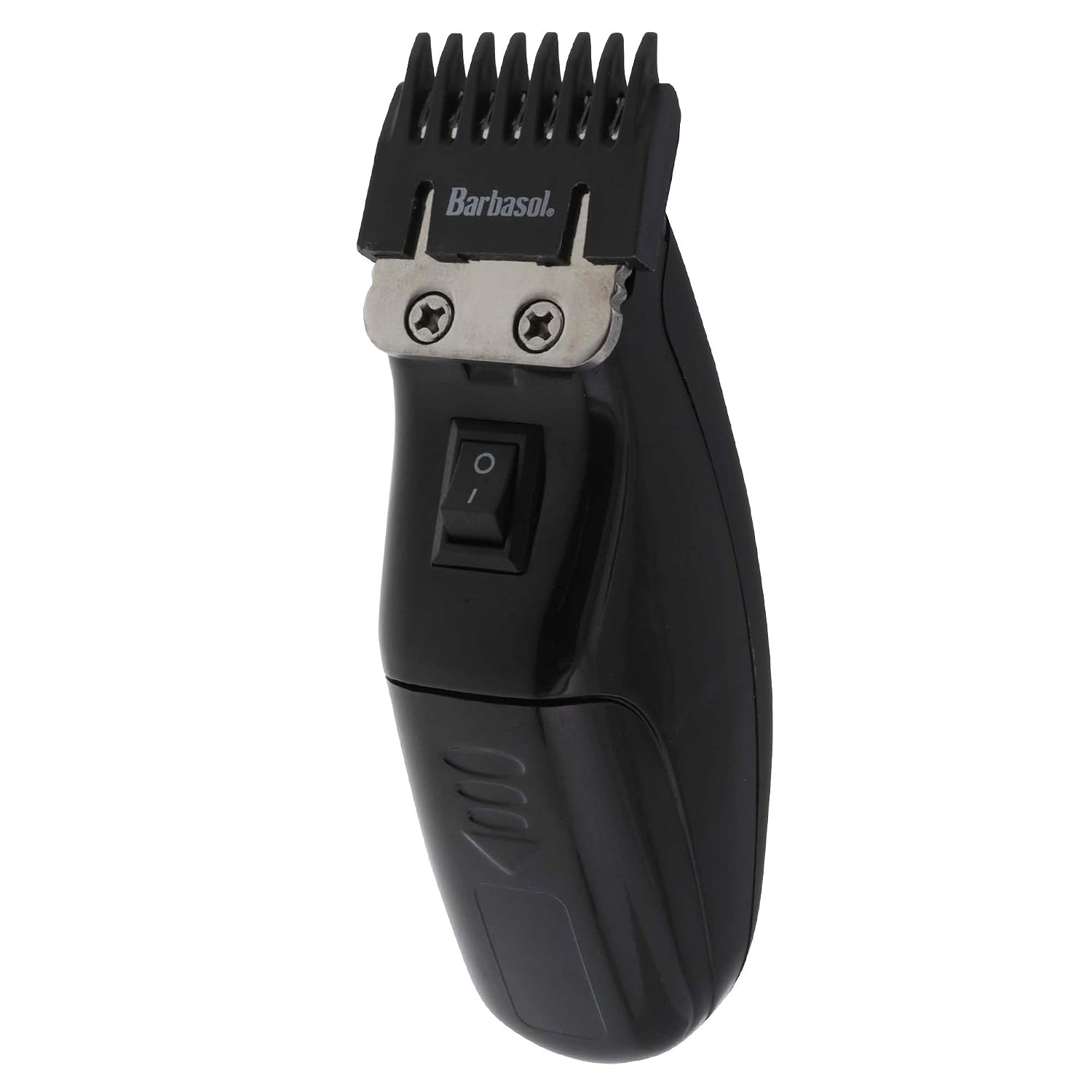Barbasol Touch Up Trimmer for Men, Compact Electric Xtreme Precision Beard and Hair Trimmer with Stainless Steel Blades & 3 Guide Combs (3, 6, 10mm)