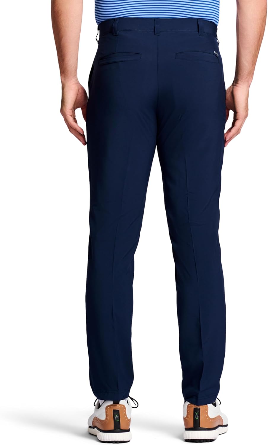 Izod Mens Golf Swingflex Straight-fit Flat-Front Pants