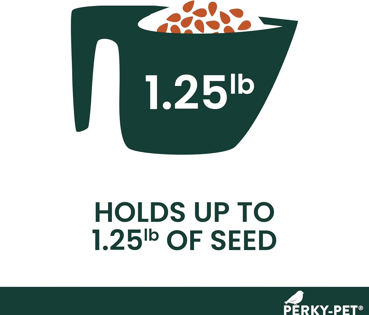 Perky-Pet Navy 2-in-1 Tube Bird Feeder for Outdoors, 4 Port Tube Bird Feeder
