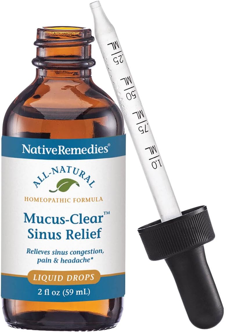 Native Remedies Mucus-Clear Sinus Relief | Mucus-Clear Sinus