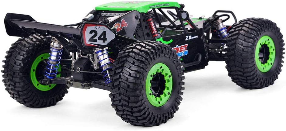 1/10 Scale 4WD RC Cars for Adults Brushless,Max 43 MPH Off-Road Fast RC Cars,Off-Road Remote Control Trucks (Green)
