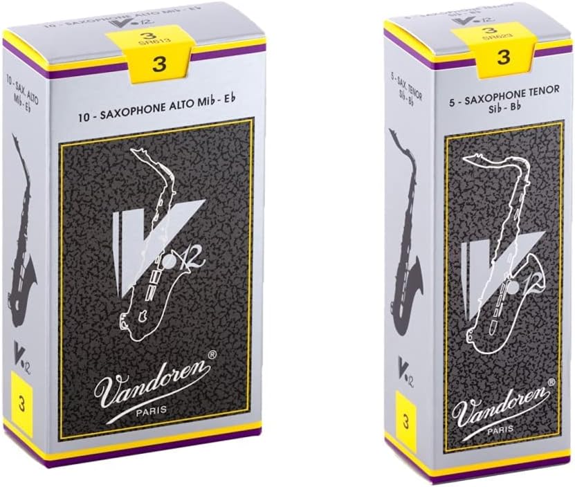Vandoren SR613 Alto Sax V.12 Reeds Strength 3; Box of 10