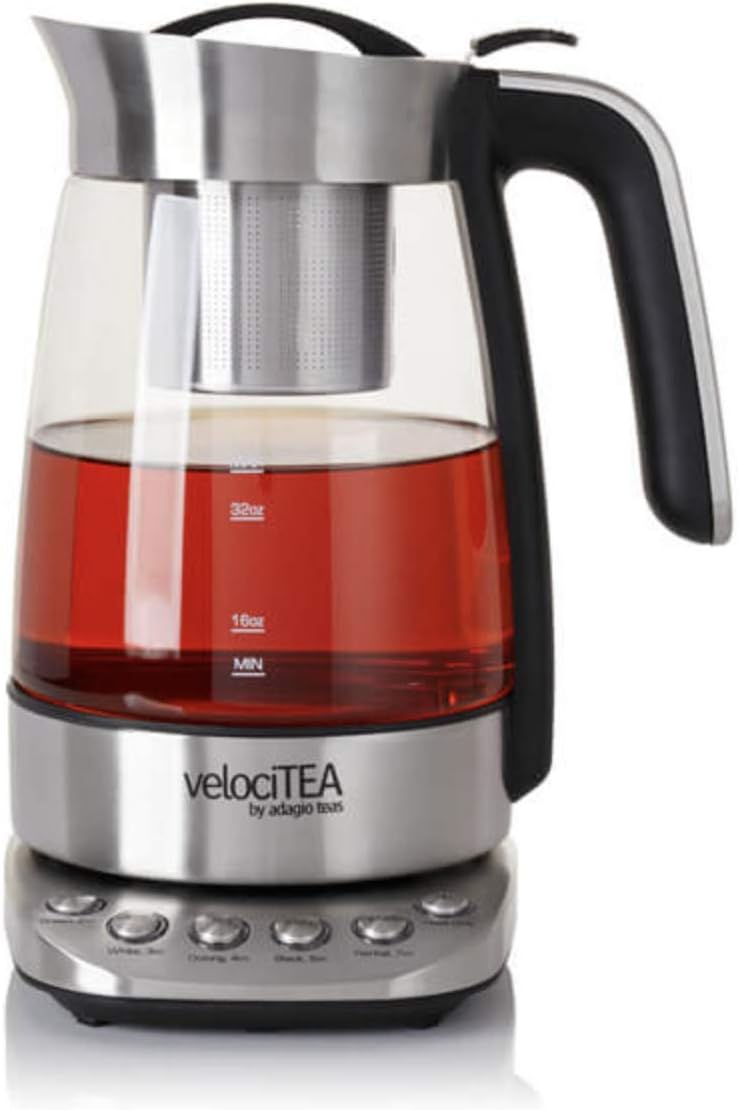 Electric Tea Maker With Variable-Temperature Settings and Keep-Warm Feature