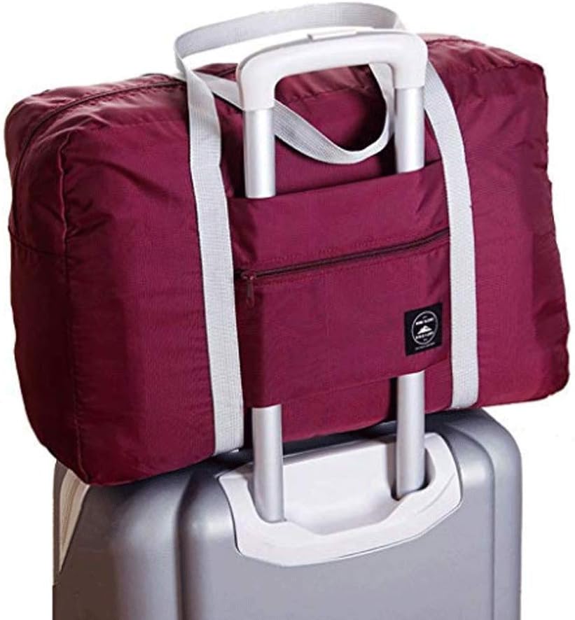 2 Pack Foldable Travel Bag Waterproof Travel Duffel Bag