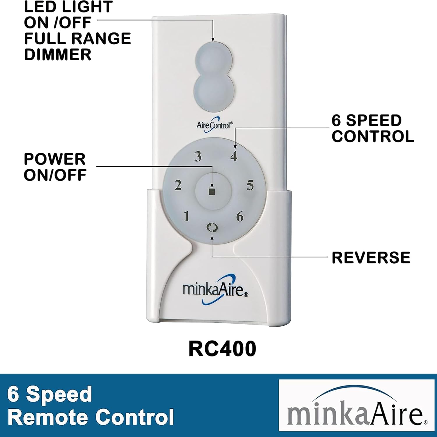 MINKA-AIRE F864L-HBZ Barn 65 Ceiling Fan with LED Light and DC Motor, Brown Heirloom Bronze Finish