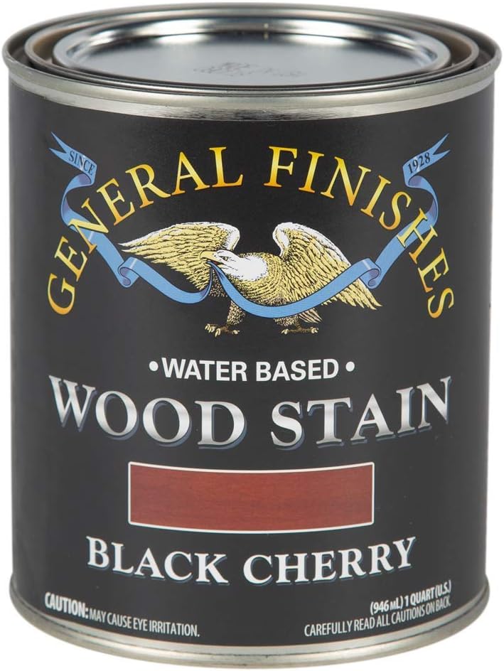General Finishes Water Based Wood Stain, 1 Quart, Antique Oak