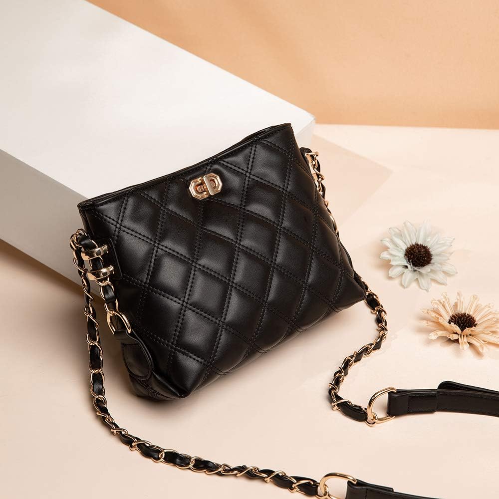 Sivim Small Crossbody Bags for Women Purses Fashion Leather Lightweight Handbags Shoulder Bag