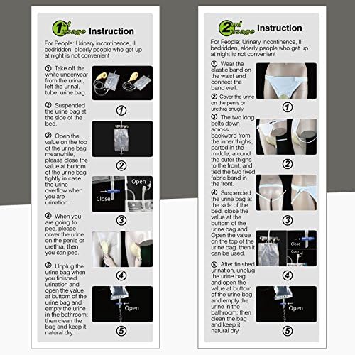 2000ml Man Protable Wearable Urine Bag Urinal System with Collection Urine Bag (2000ml Man Urine Bag)