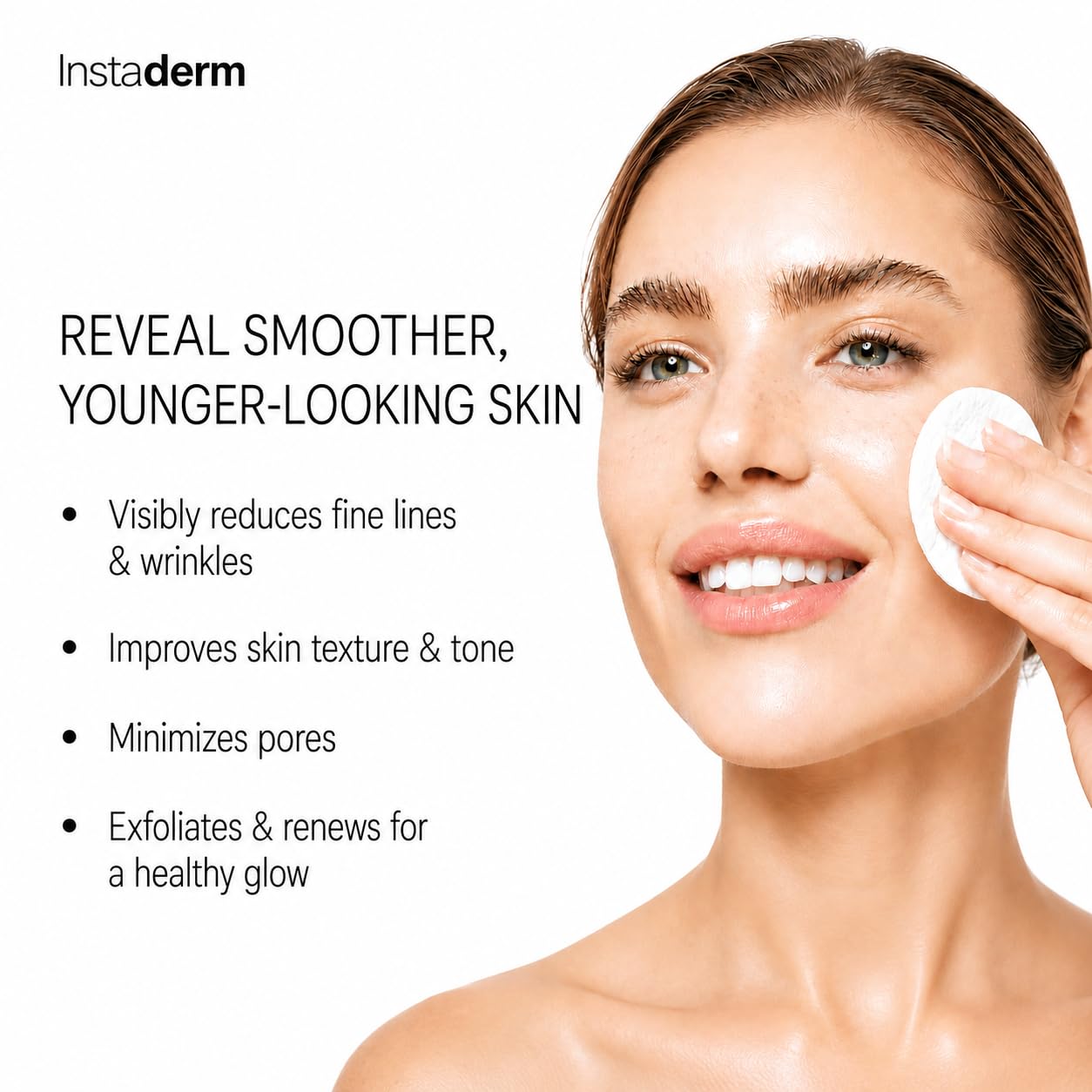 Anti-Aging Resurfacing Pads – Smooth’s Fine Lines, Wrinkles, Dark Spots, Freckles