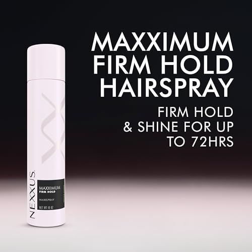 Nexxus Styling Spray Comb Thru Finish Flexible Hold Hairspray Powered by STYLEPROTECT Technology 10 oz