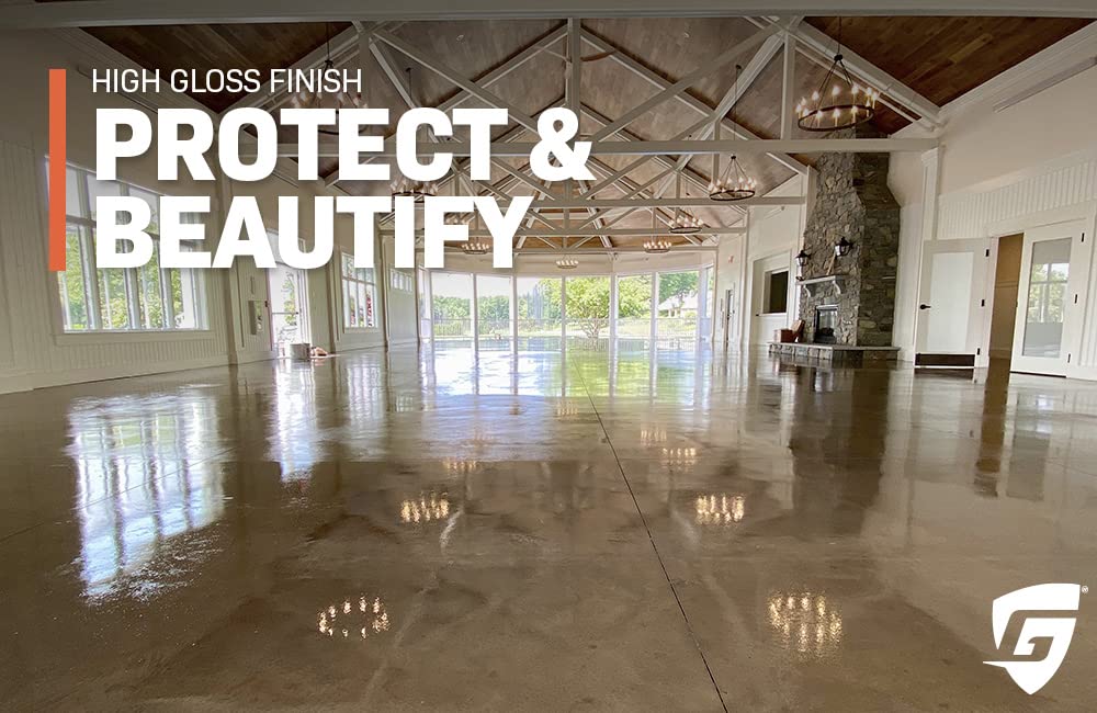 Cryli-Tek 5505-5 Gallons Solvent Based Acrylic High Gloss Wet Look Water Repellent, Concrete Sealer and Paver Sealer
