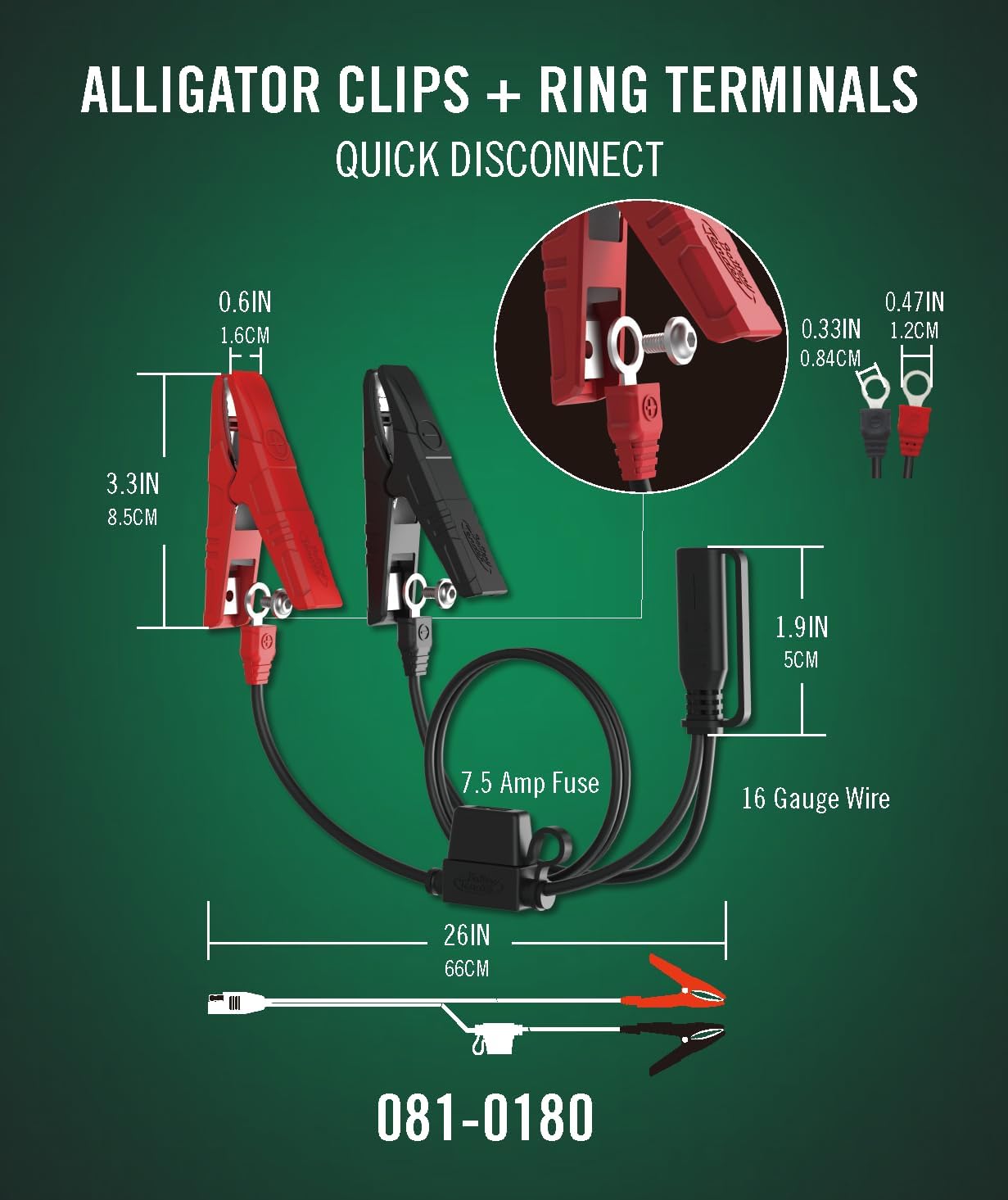 Battery Tender 3 AMP Battery Charger and Maintainer - Automotive Switchable 12V or 6V Smart Automatic for Cars SUVs and Trucks - Lead Acid, AGM, Gel